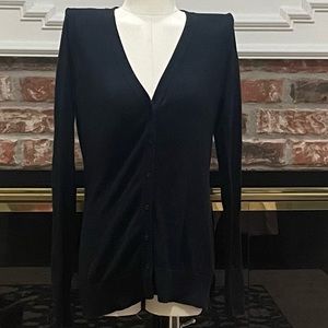 Mossimo black button down cardigan / M / Excellent condition